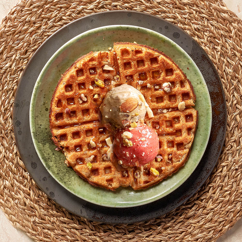 Healthy sweets -- Waffle