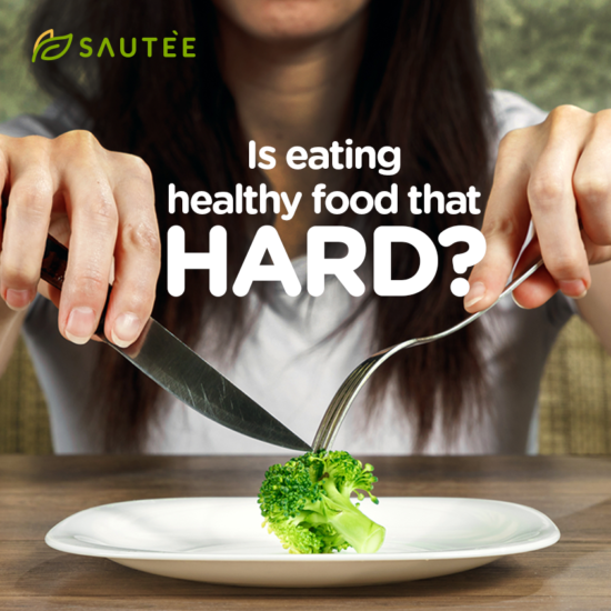Is eating healthy food that hard?